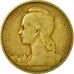 Coin, French Somaliland, 20 Francs, 1965, Paris, VF(20-25), Aluminum-Bronze