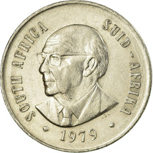 Moneta, Sudafrica, 50 Cents, 1979, BB, Nichel, KM:103