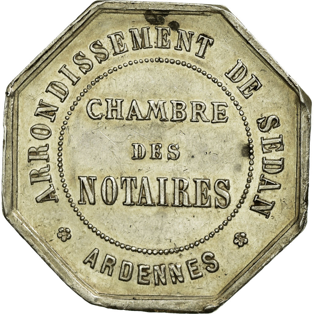 France, Token, Notary, EF(40-45), Silver, Lerouge:381