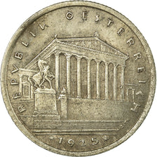 Moneta, Austria, Schilling, 1925, EF(40-45), Srebro, KM:2840