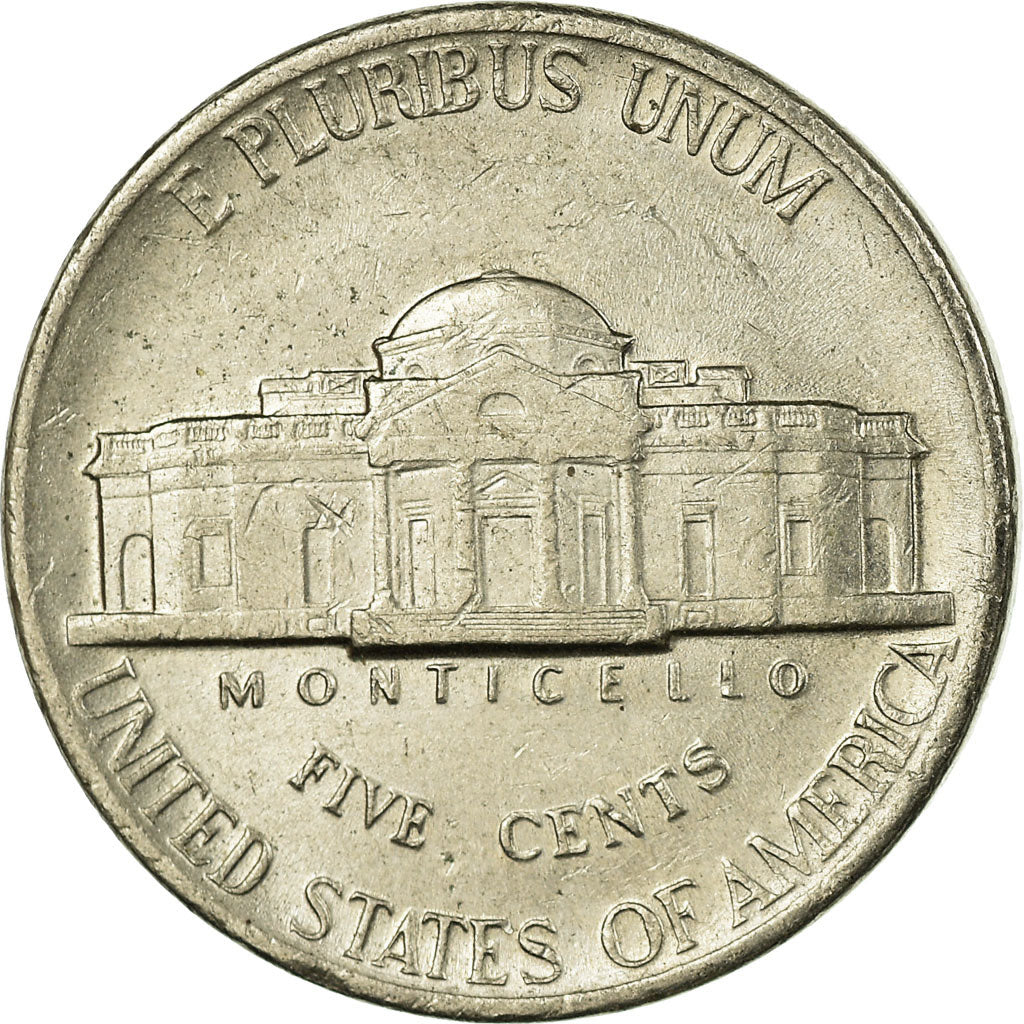 Münze, Vereinigte Staaten, Jefferson Nickel, 5 Cents, 1994, U.S. Mint, Denver