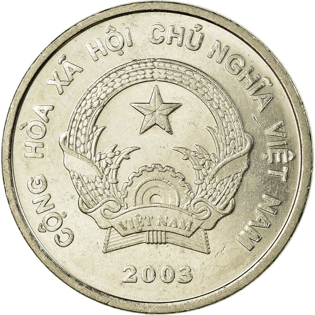 Coin, Vietnam, SOCIALIST REPUBLIC, 200 Dông, 2003, Vantaa, EF(40-45), Nickel