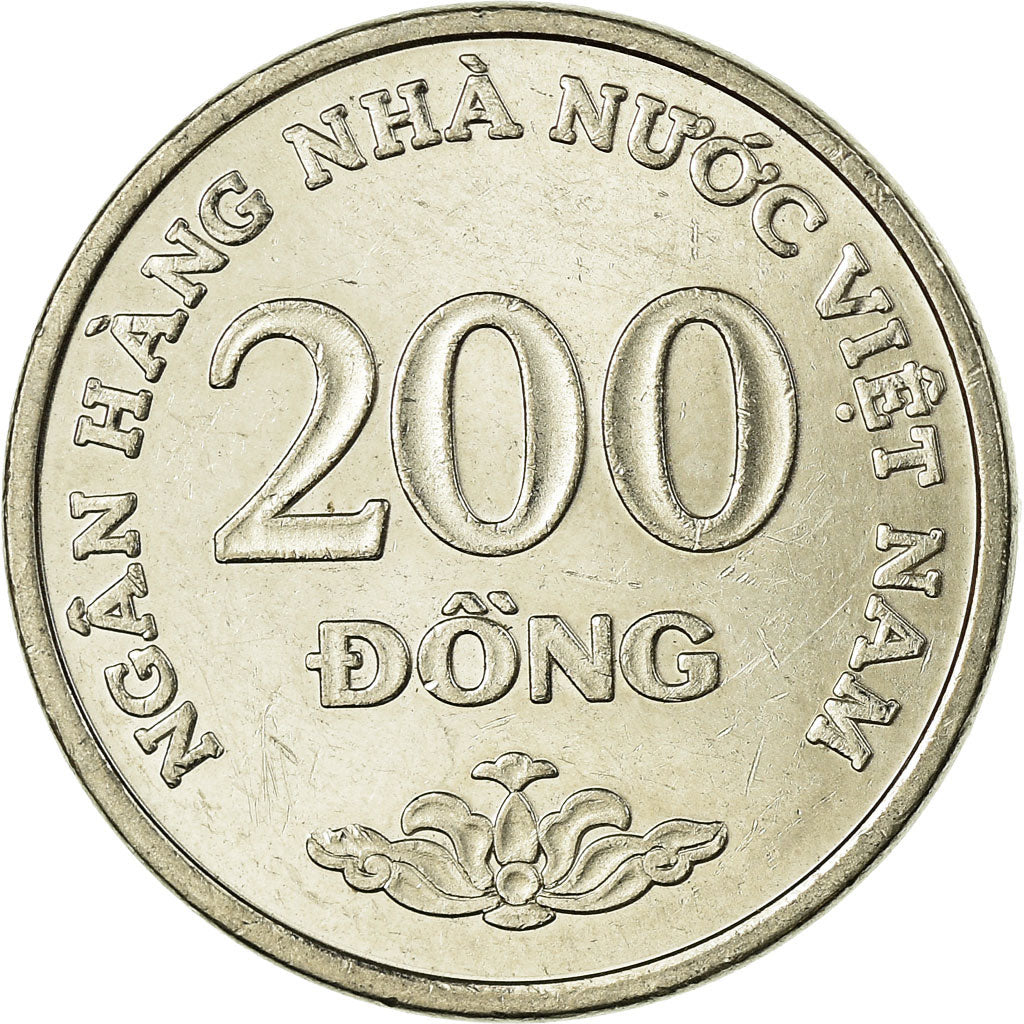 Coin, Vietnam, SOCIALIST REPUBLIC, 200 Dông, 2003, Vantaa, EF(40-45), Nickel