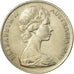 Monnaie, Australie, Elizabeth II, 10 Cents, 1969, TTB, Copper-nickel, KM:65