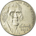 Coin, United States, Jefferson large facing portrait - Enhanced Monticello