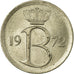 Münze, Belgien, 25 Centimes, 1972, Brussels, SS, Copper-nickel, KM:153.1