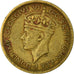 Coin, BRITISH WEST AFRICA, George VI, Shilling, 1938, EF(40-45), Nickel-brass