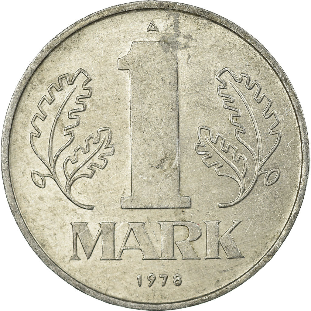 Moeda, ALEMANHA - REPÚBLICA DEMOCRÁTICA, Mark, 1978, Berlin, EF(40-45)