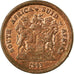 Coin, South Africa, Cent, 1993, EF(40-45), Copper Plated Steel, KM:132