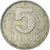 Coin, GERMAN-DEMOCRATIC REPUBLIC, 5 Pfennig, 1965, Berlin, EF(40-45), Aluminum