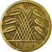 Coin, GERMANY, WEIMAR REPUBLIC, 5 Reichspfennig, 1924, Hambourg, EF(40-45)
