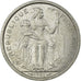 Coin, New Caledonia, Franc, 1981, Paris, EF(40-45), Aluminum, KM:10