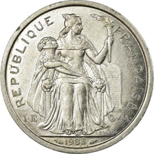Coin, New Caledonia, 2 Francs, 1983, Paris, EF(40-45), Aluminum, KM:14