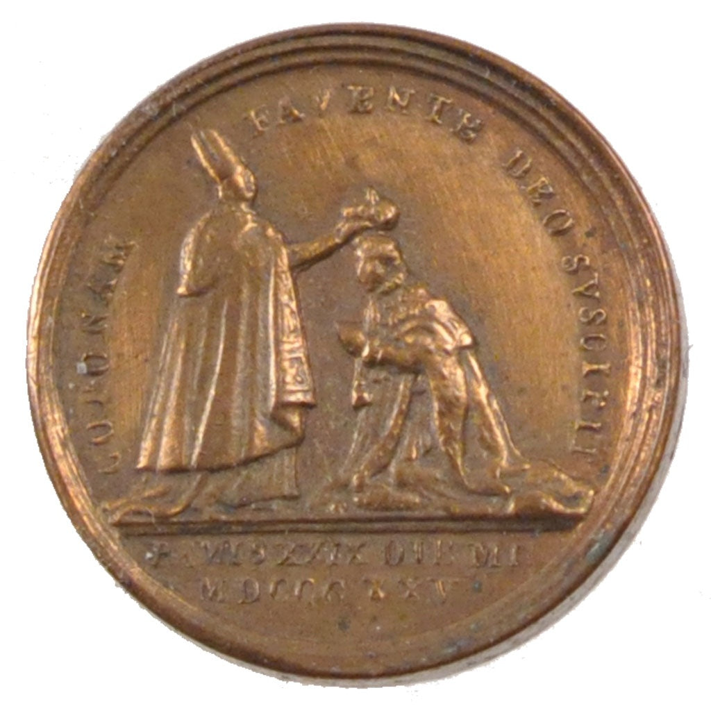France, Royal, Token, 1825, EF(40-45), Copper, 2.19