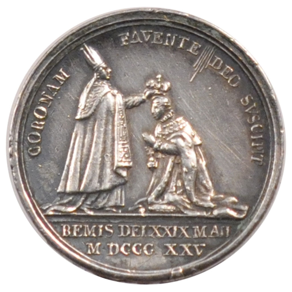 France, Royal, Token, 1825, EF(40-45), Silver, 2.00
