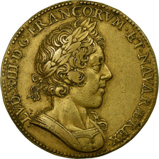 France, Token, Louis XIII, Restauration de la Façade du Louvre, 1624, Regnier