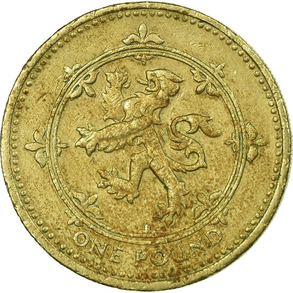Coin, Great Britain, Elizabeth II, Pound, 1994, EF(40-45), Nickel-brass, KM:967