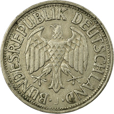Coin, GERMANY - FEDERAL REPUBLIC, Mark, 1954, Hambourg, EF(40-45)