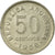 Coin, Argentina, 50 Centavos, 1956, EF(40-45), Nickel Clad Steel, KM:49