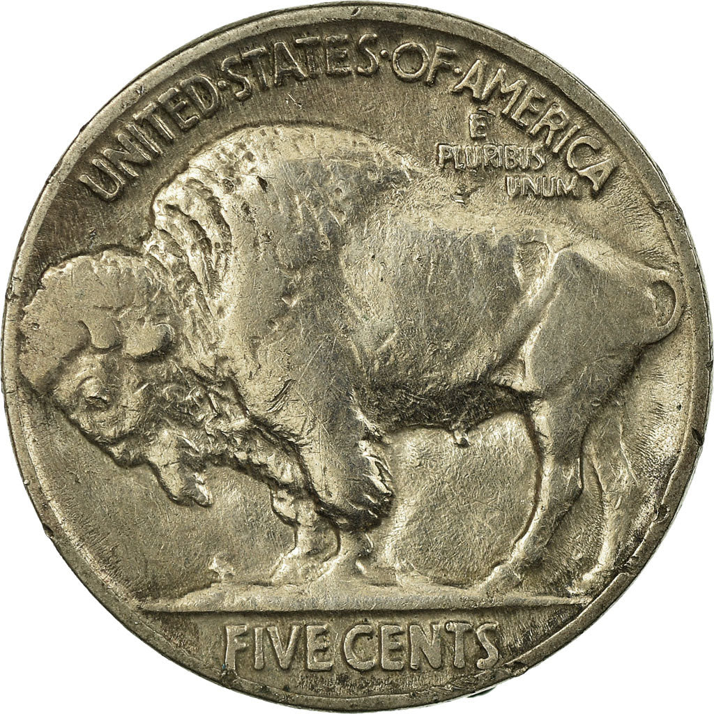 Monnaie, États-Unis, Buffalo Nickel, 5 Cents, 1936, U.S. Mint, Philadelphie