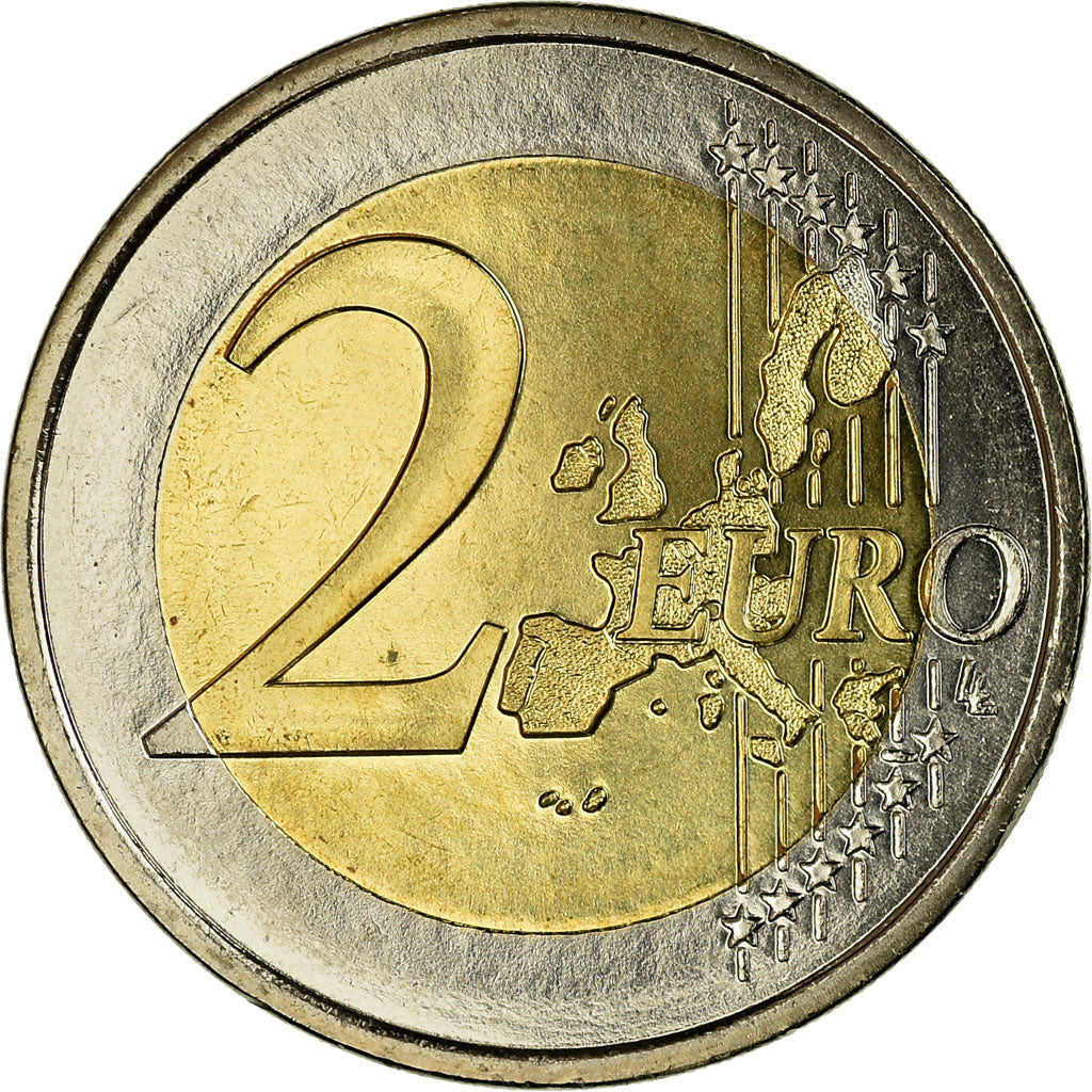 France, 2 Euro, 2000, MS(65-70), Bi-Metallic, KM:1289