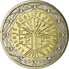 France, 2 Euro, 2003, MS(65-70), Bi-Metallic, KM:1289