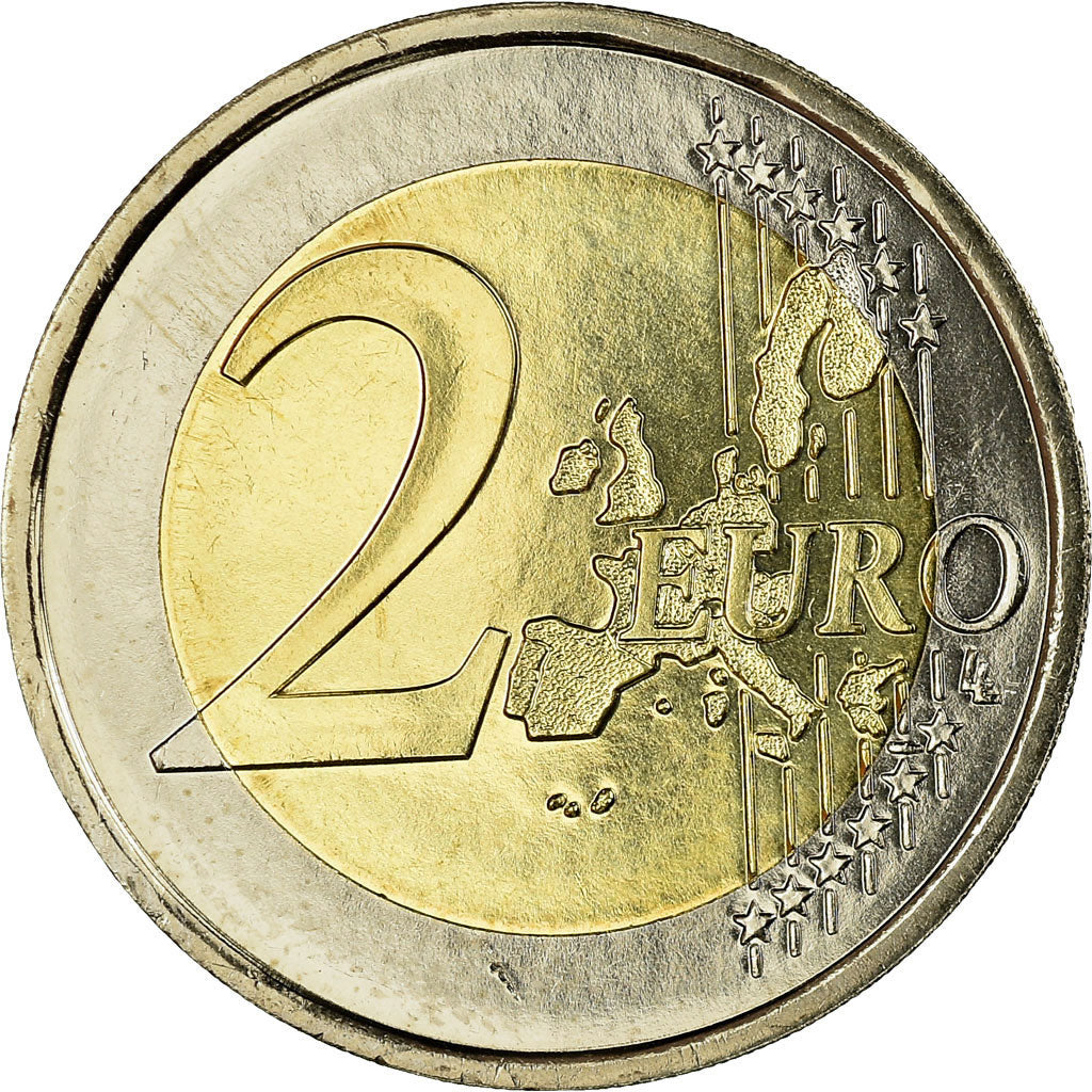 France, 2 Euro, 2003, MS(65-70), Bi-Metallic, KM:1289