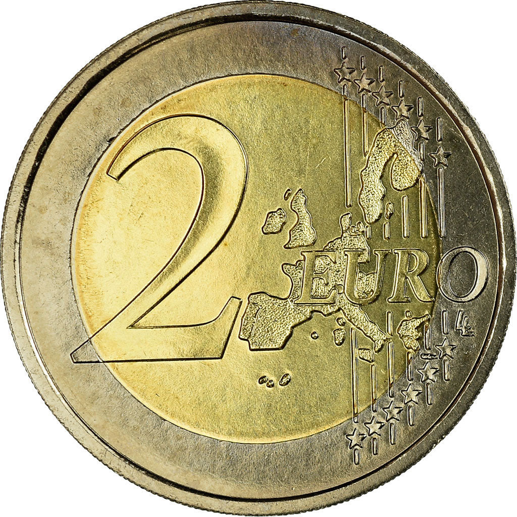 France, 2 Euro, 2005, MS(65-70), Bi-Metallic, KM:1289