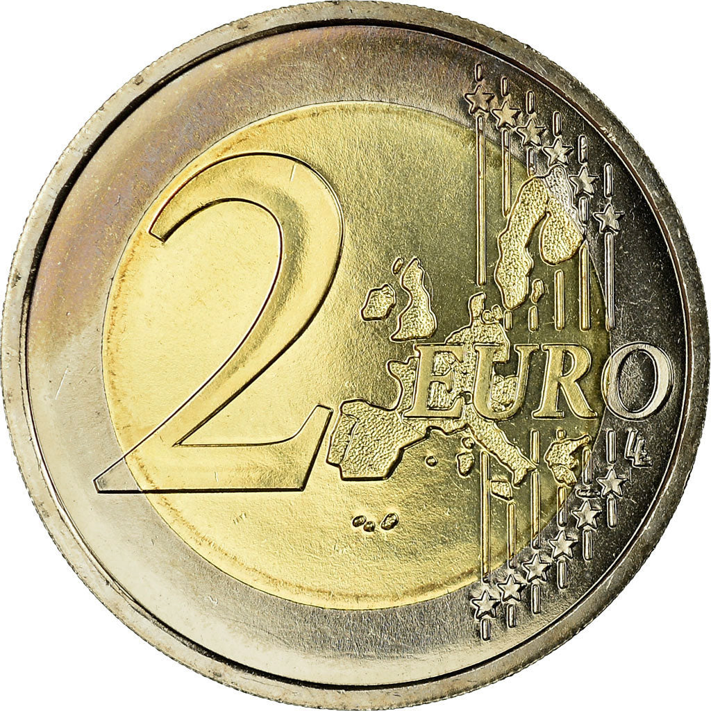 France, 2 Euro, 2006, MS(65-70), Bi-Metallic, KM:1289
