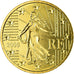 France, 50 Euro Cent, 2009, MS(65-70), Brass, KM:1412