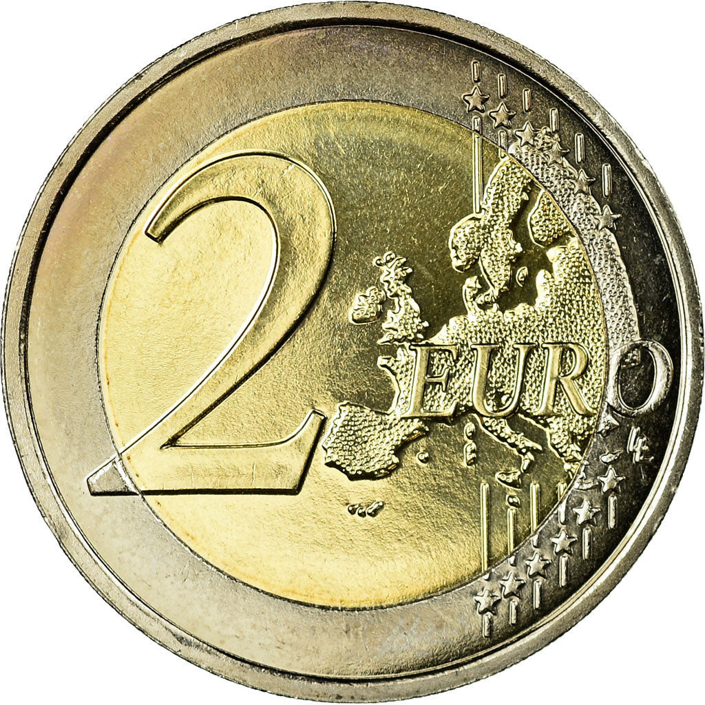 France, 2 Euro, 2009, MS(65-70), Bi-Metallic, KM:1414