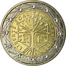 France, 2 Euro, 1999, MS(65-70), Bi-Metallic, KM:1289