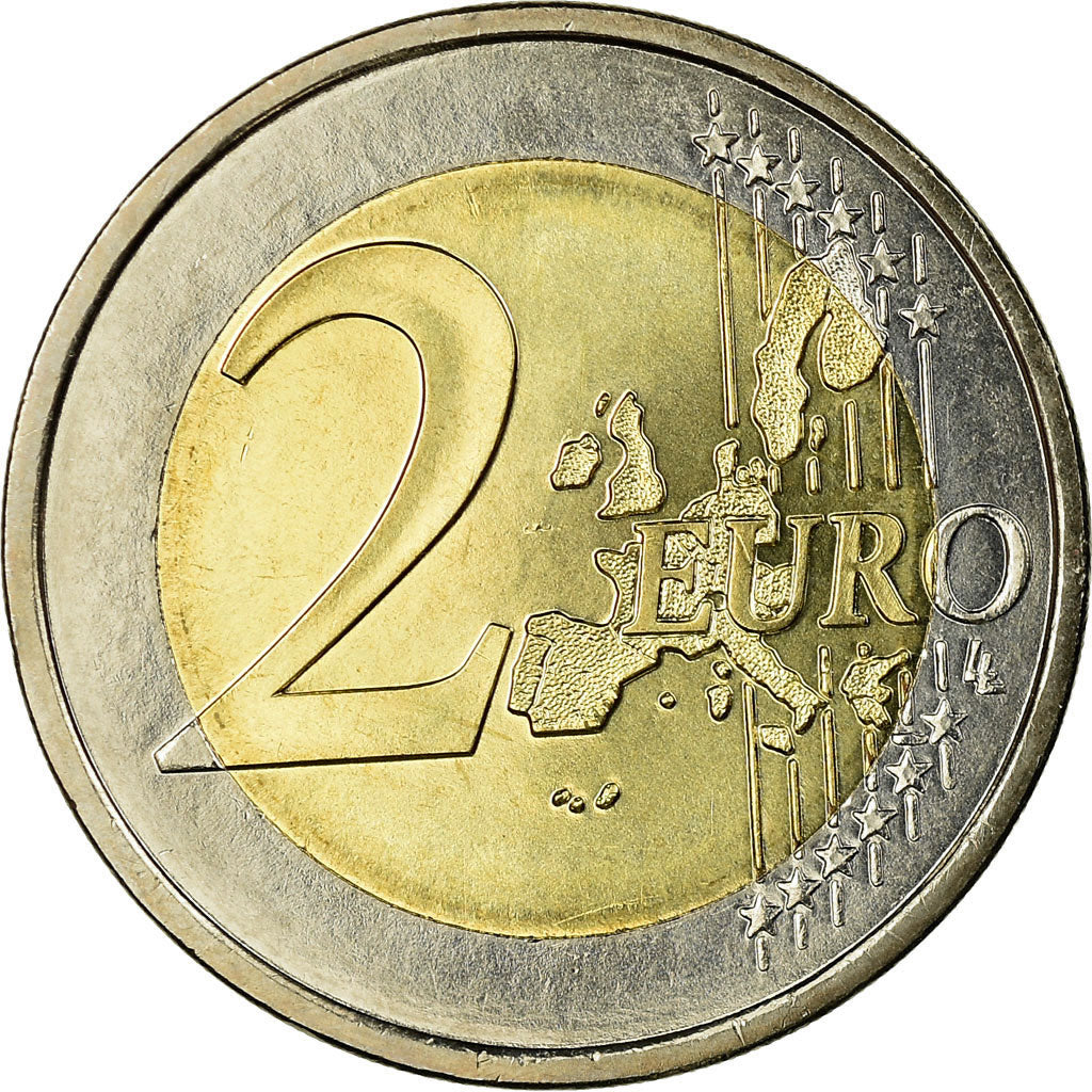 France, 2 Euro, 1999, MS(65-70), Bi-Metallic, KM:1289