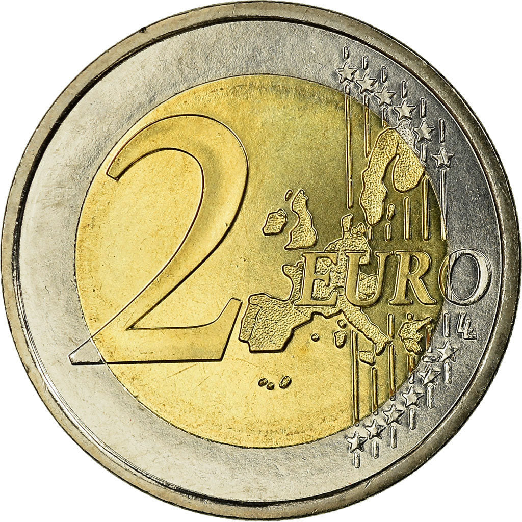 France, 2 Euro, 1999, MS(65-70), Bi-Metallic, KM:1289
