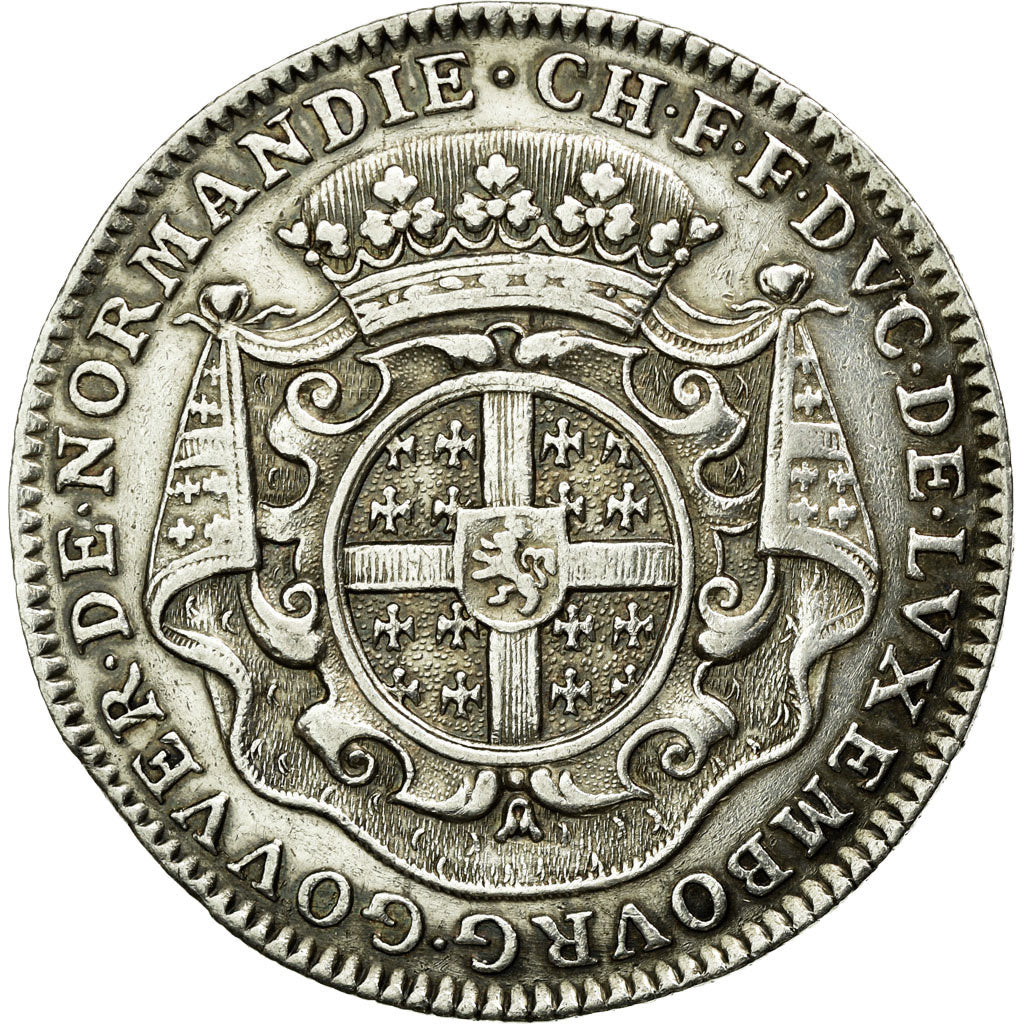 France, Token, Royal, 1709, AU(55-58), Silver, Feuardent:6095