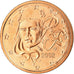 France, 2 Euro Cent, 2002, MS(65-70), Copper Plated Steel, KM:1283