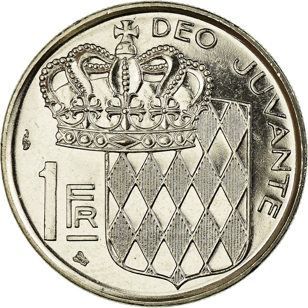 Moneta, Monaco, Rainier III, Franc, 1995, FDC, Nichel, KM:140, Gadoury:MC 150