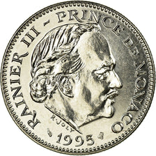 Coin, Monaco, Rainier III, 5 Francs, 1995, MS(65-70), Copper-nickel, KM:150