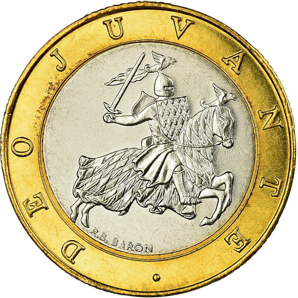 Coin, Monaco, Rainier III, 10 Francs, 1995, MS(65-70), Bi-Metallic, KM:163