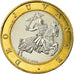 Coin, Monaco, Rainier III, 10 Francs, 1995, MS(65-70), Bi-Metallic, KM:163