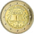 Belgique, 2 Euro, Traité de Rome 50 ans, 2007, FDC, Bi-Metallic, KM:247