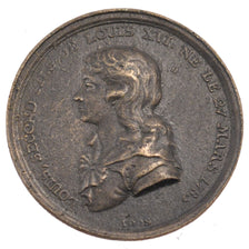 France, Royal, Token, 1795, AU(50-53), Copper, 8.71
