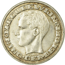 Coin, Belgium, 50 Francs, 50 Frank, 1958, Brussels, EF(40-45), Silver, KM:151.1