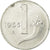 Coin, Italy, Lira, 1955, Rome, EF(40-45), Aluminum, KM:91