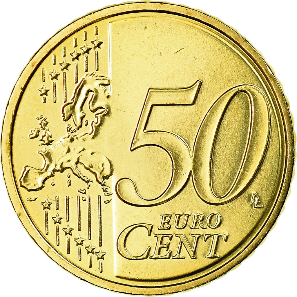 France, 50 Euro Cent, 2012, MS(65-70), Brass, KM:1412