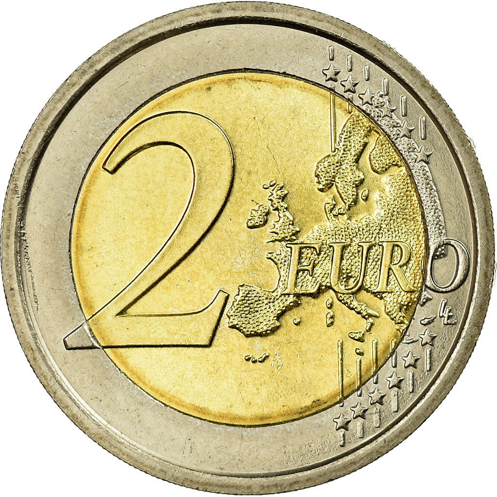 VATICAN CITY, 2 Euro, 2012, MS(65-70), Bi-Metallic, KM:389