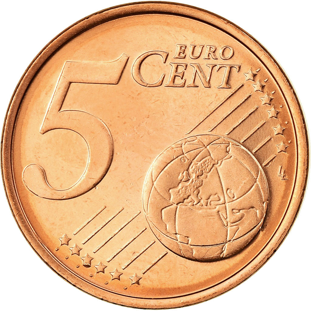 Finland, 5 Euro Cent, 2005, MS(65-70), Copper Plated Steel, KM:100