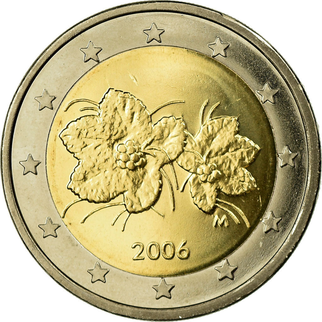 Finlandia, 2 Euro, 2006, FDC, Bimetálico, KM:105