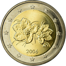 Finlândia, 2 Euro, 2006, MS(65-70), Bimetálico, KM:105