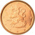 Finlandia, Euro Cent, 2008, Vantaa, MS(65-70), Miedź platerowana stalą, KM:98